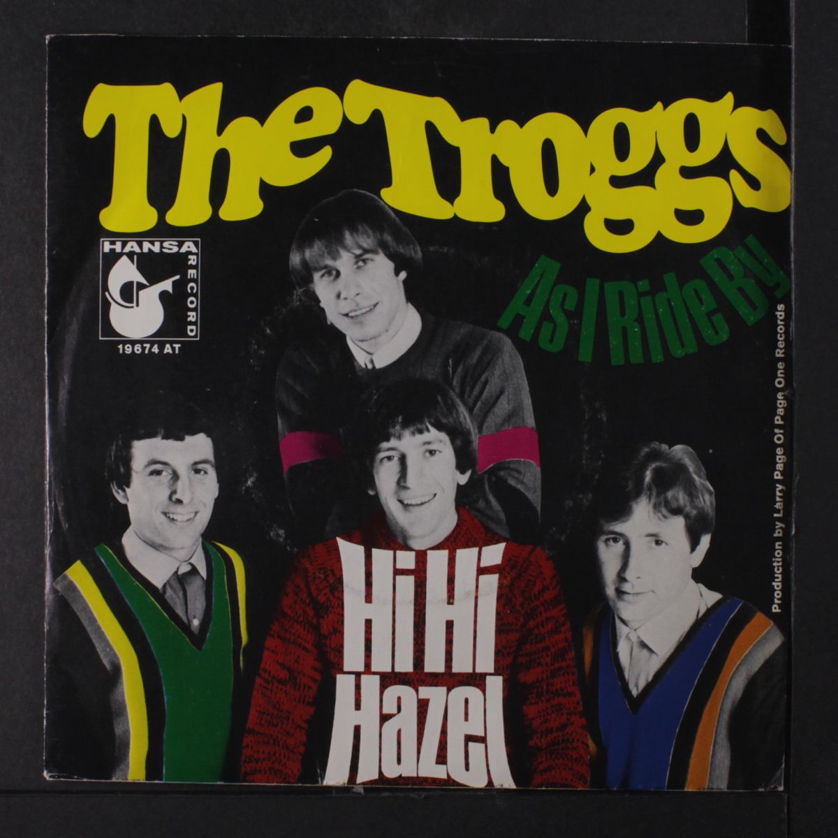 hi hi hazel / as i ride by by TROGGS