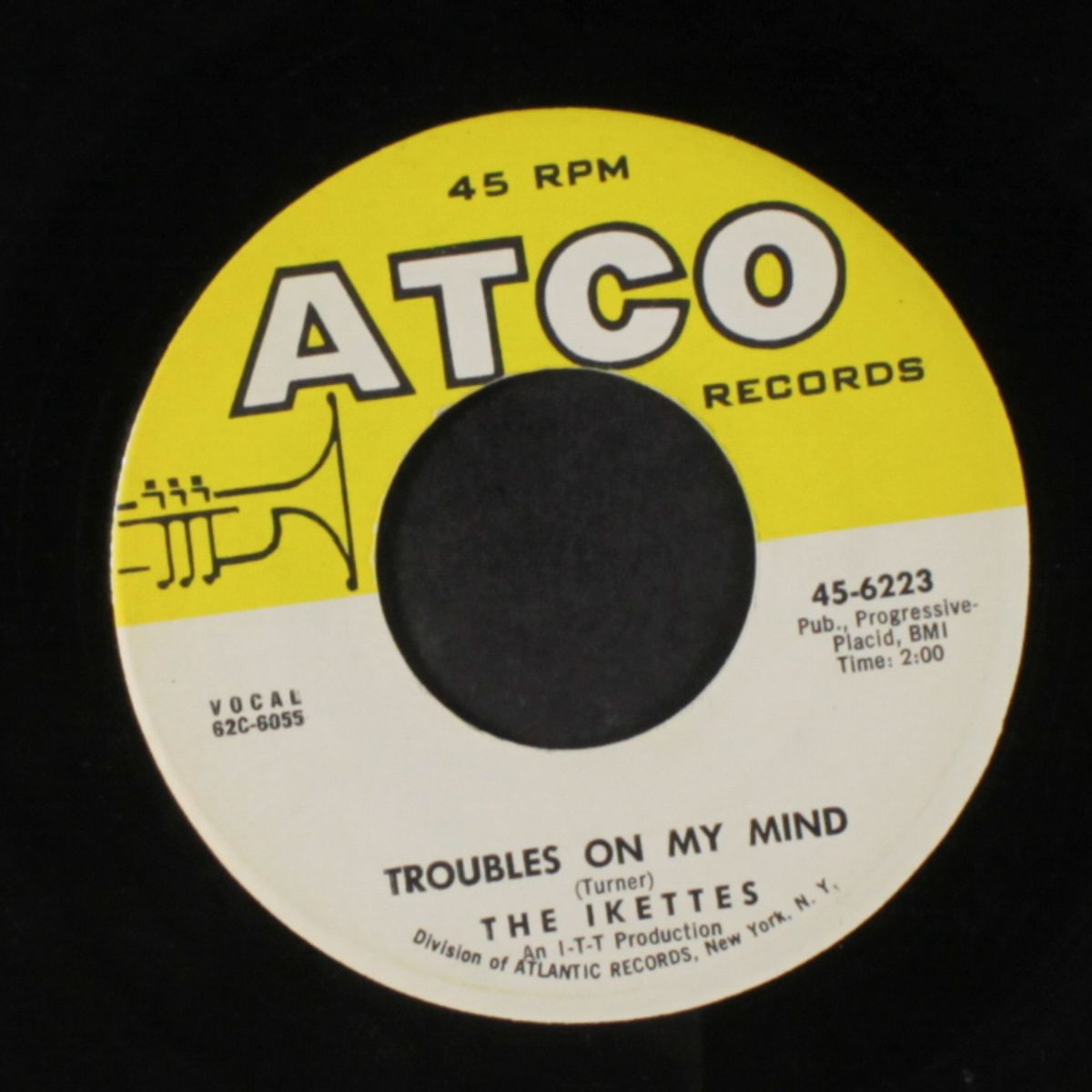 come on and truck / troubles on my mind by IKETTES