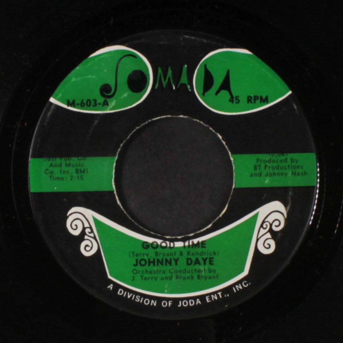 good time / i've got soul by JOHNNY DAYE
