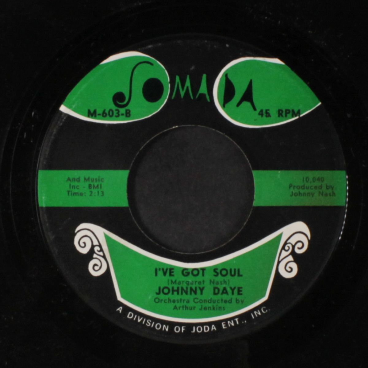 good time / i've got soul by JOHNNY DAYE
