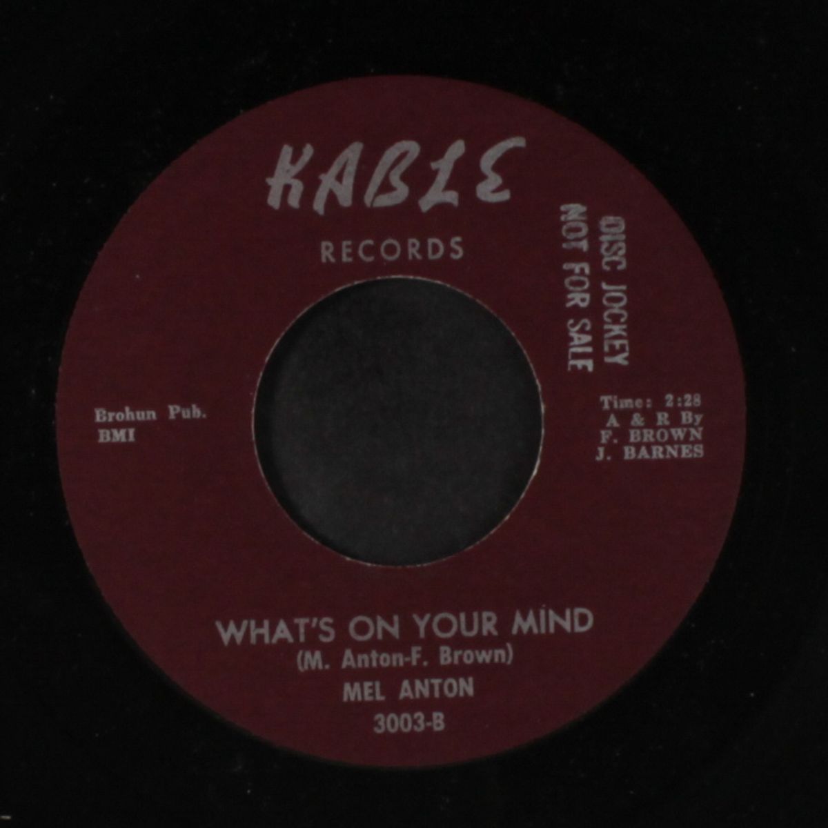 what can i do / what's on your mind by MEL ANTON