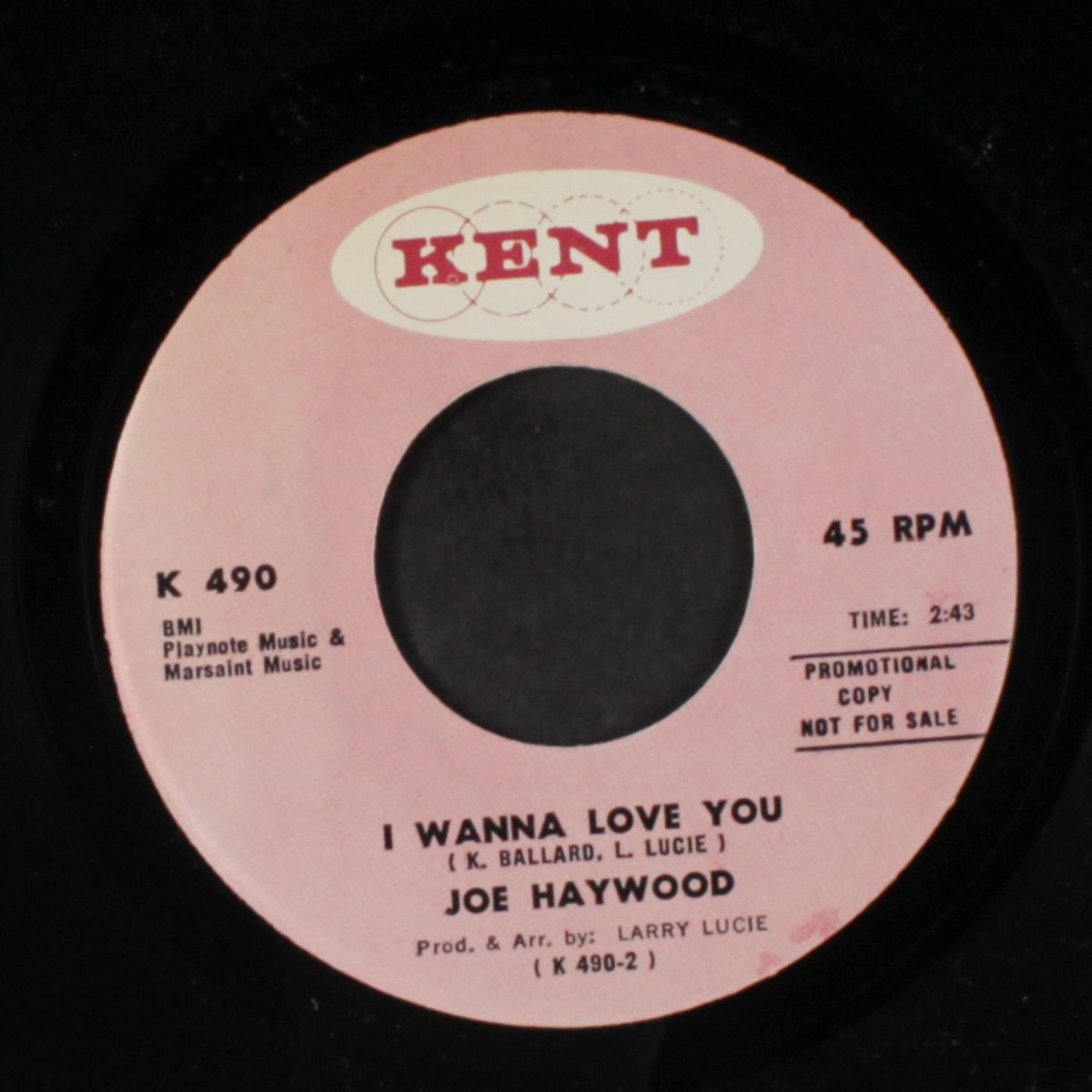 (play me) a cornbread song / i wanna love you by JOE HAYWOOD