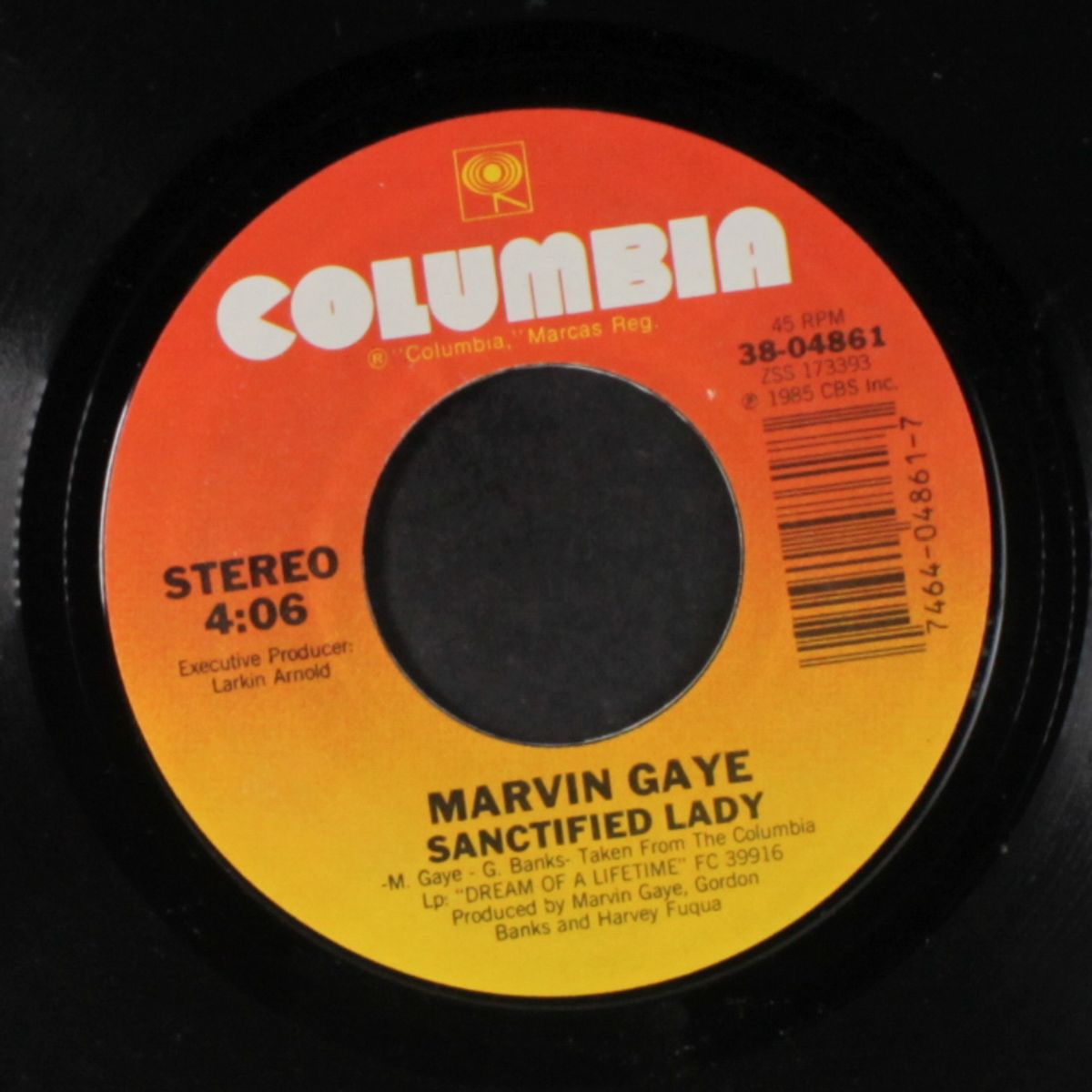 sanctified lady / instrumental by MARVIN GAYE