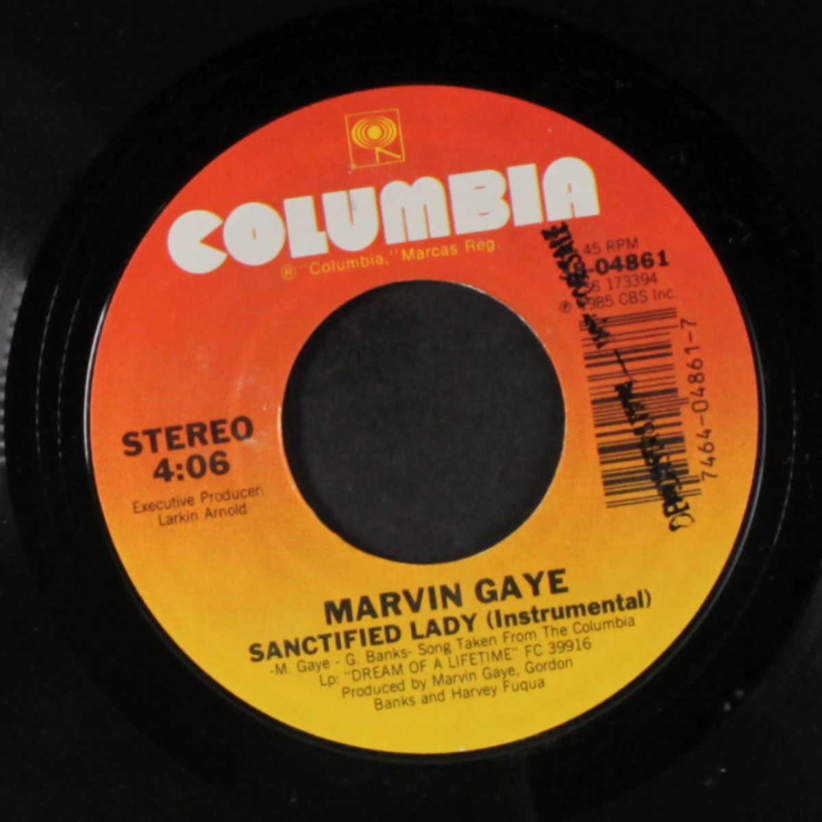 sanctified lady / instrumental by MARVIN GAYE