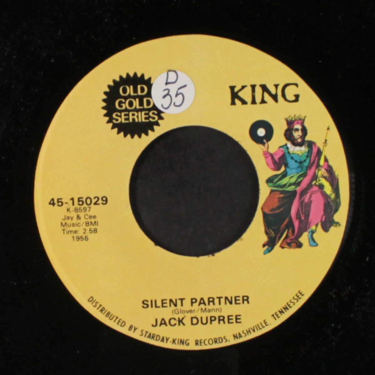 blues for everybody / silent partner by JACK DUPREE