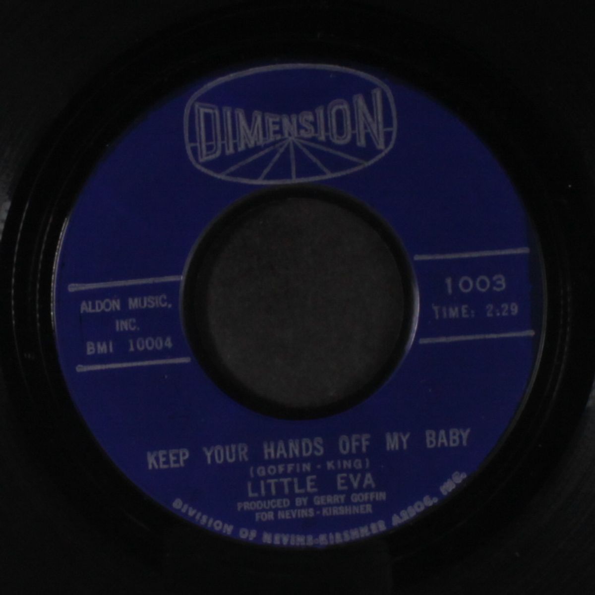 keep your hands off my baby / where do i go by LITTLE EVA