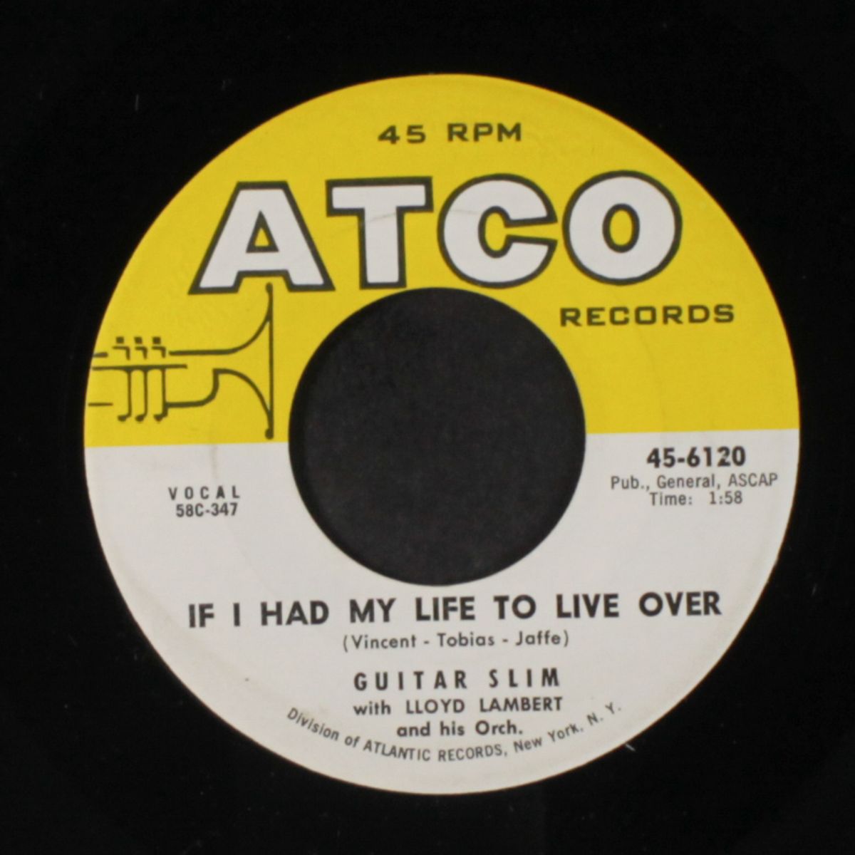 when there's no way out / if i had my life to live over by GUITAR SLIM