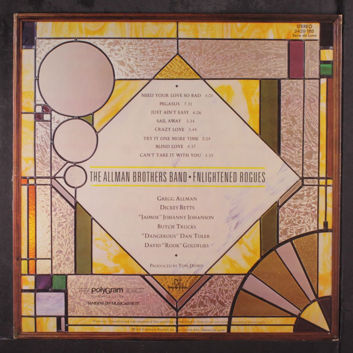 enlightened rogues by ALLMAN BROTHERS BAND