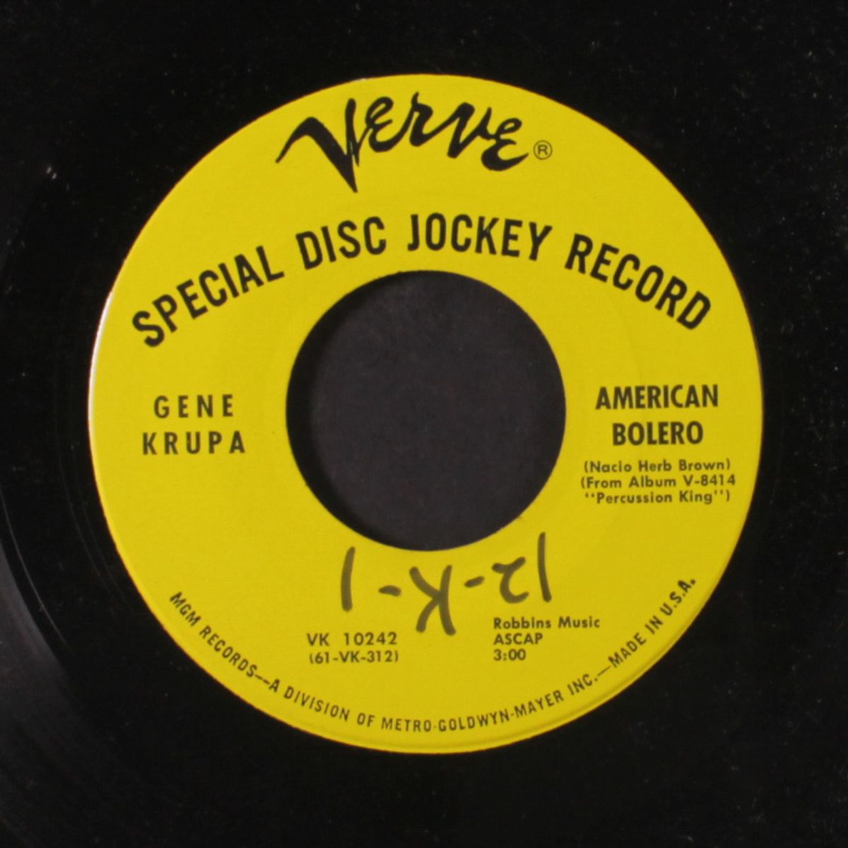 american bolero / meadowland by GENE KRUPA