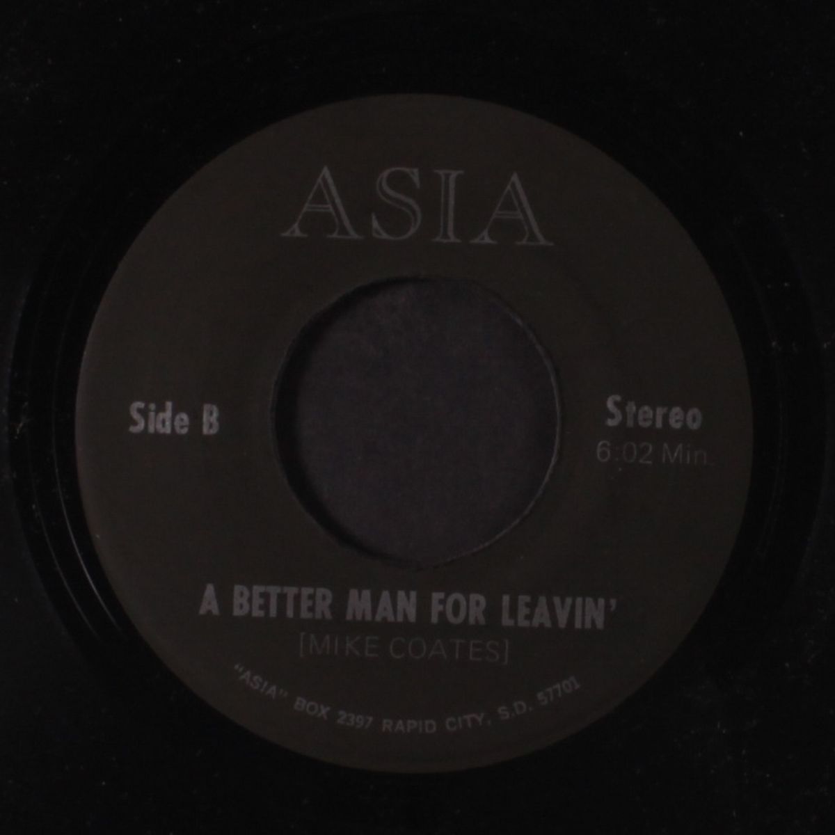 the road of kings / a better man for leavin' by ASIA