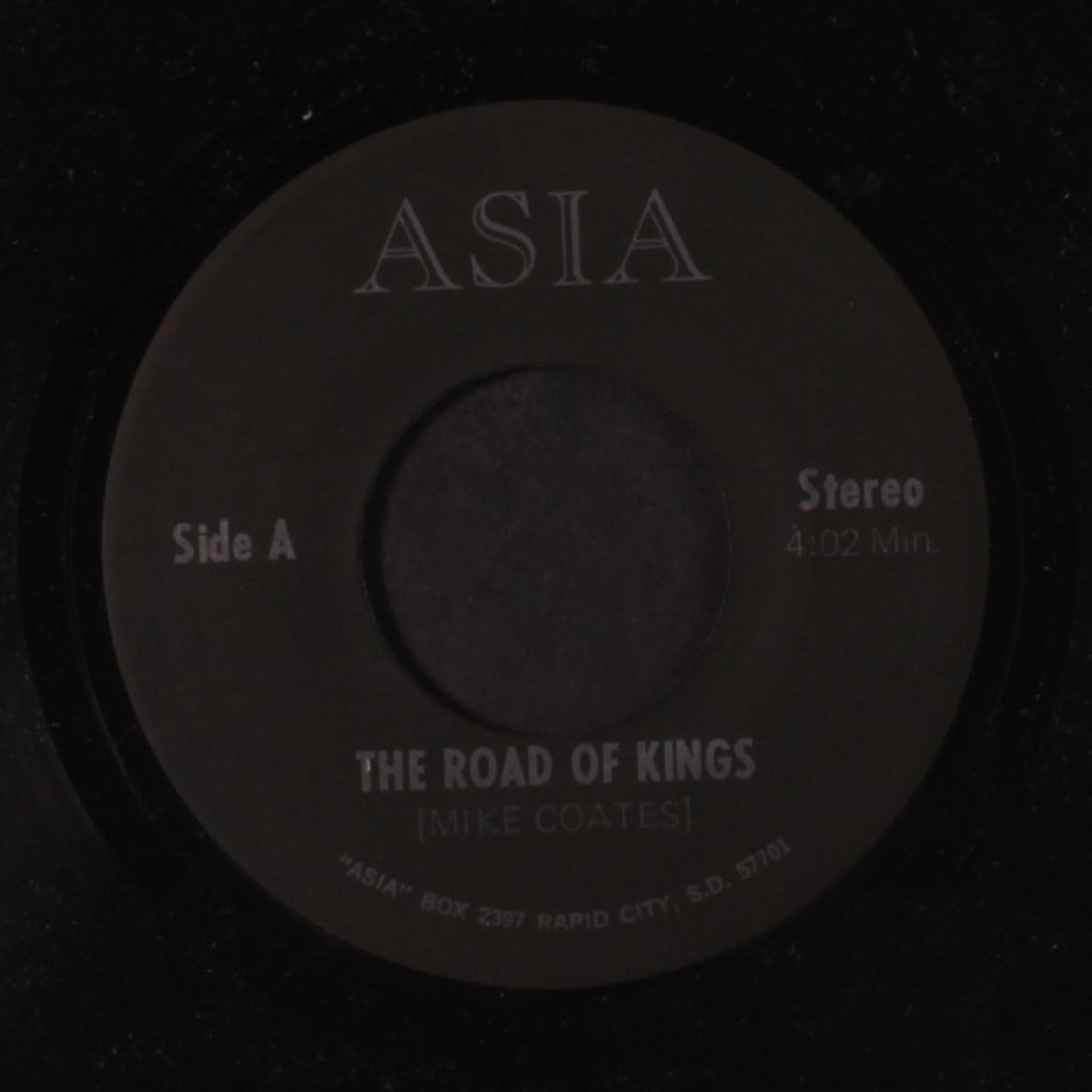 the road of kings / a better man for leavin' by ASIA