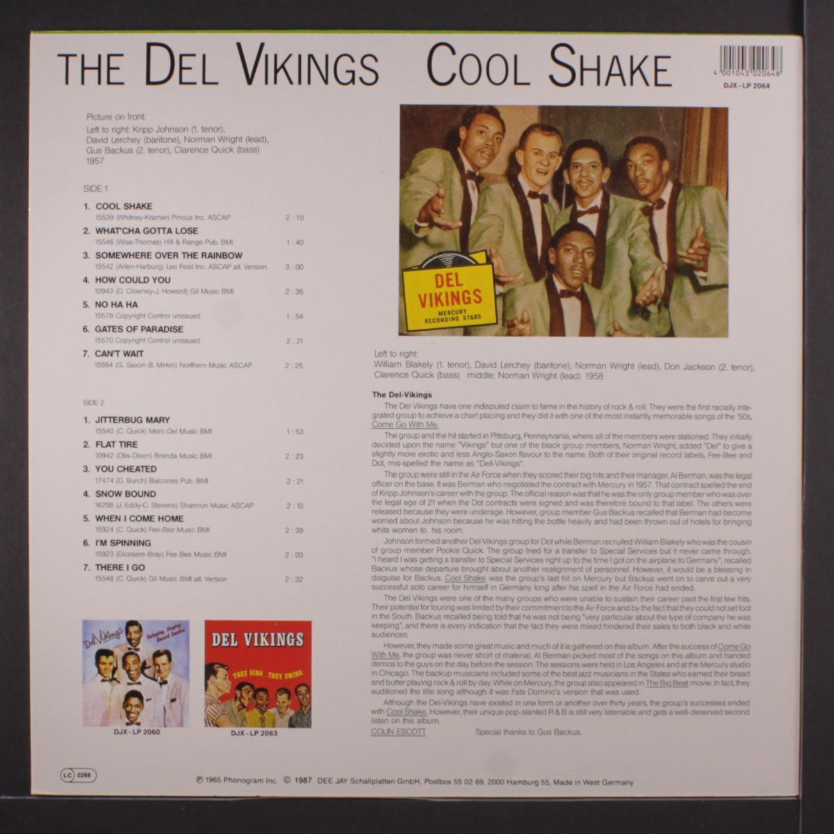 cool shake by DEL VIKINGS