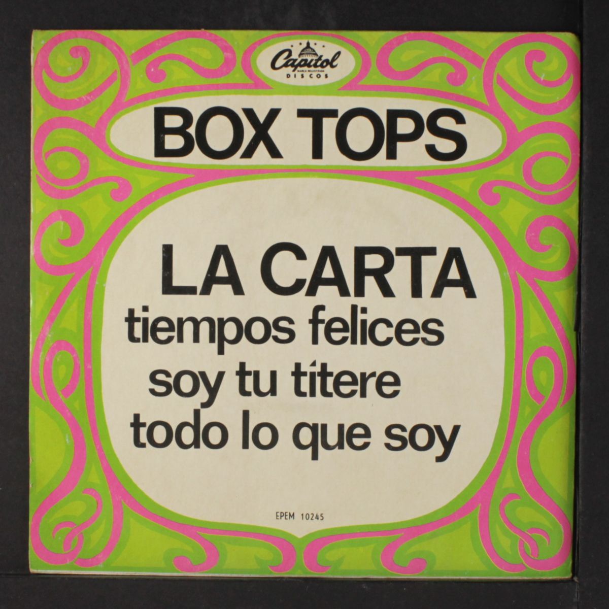 the letter + 3 by BOX TOPS