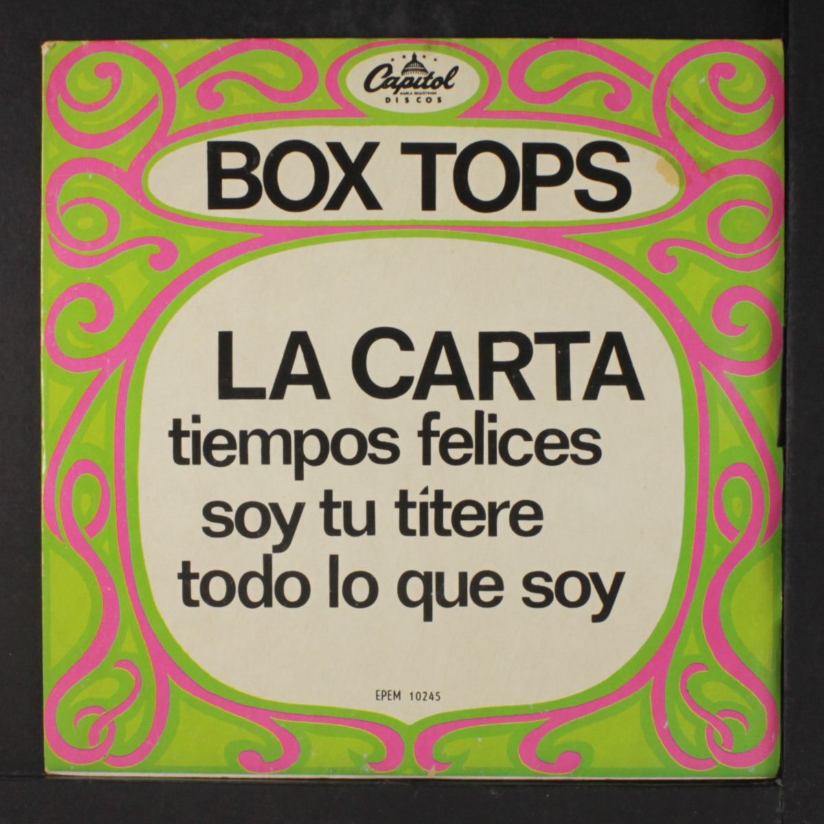 the letter + 3 by BOX TOPS