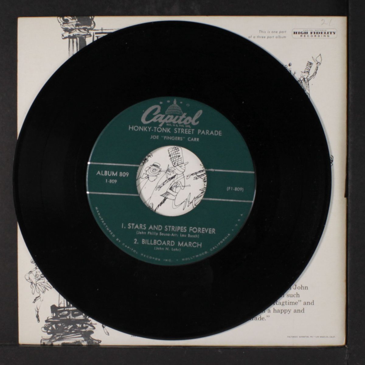 honky tonk street parade by JOE 'FINGERS' CARR