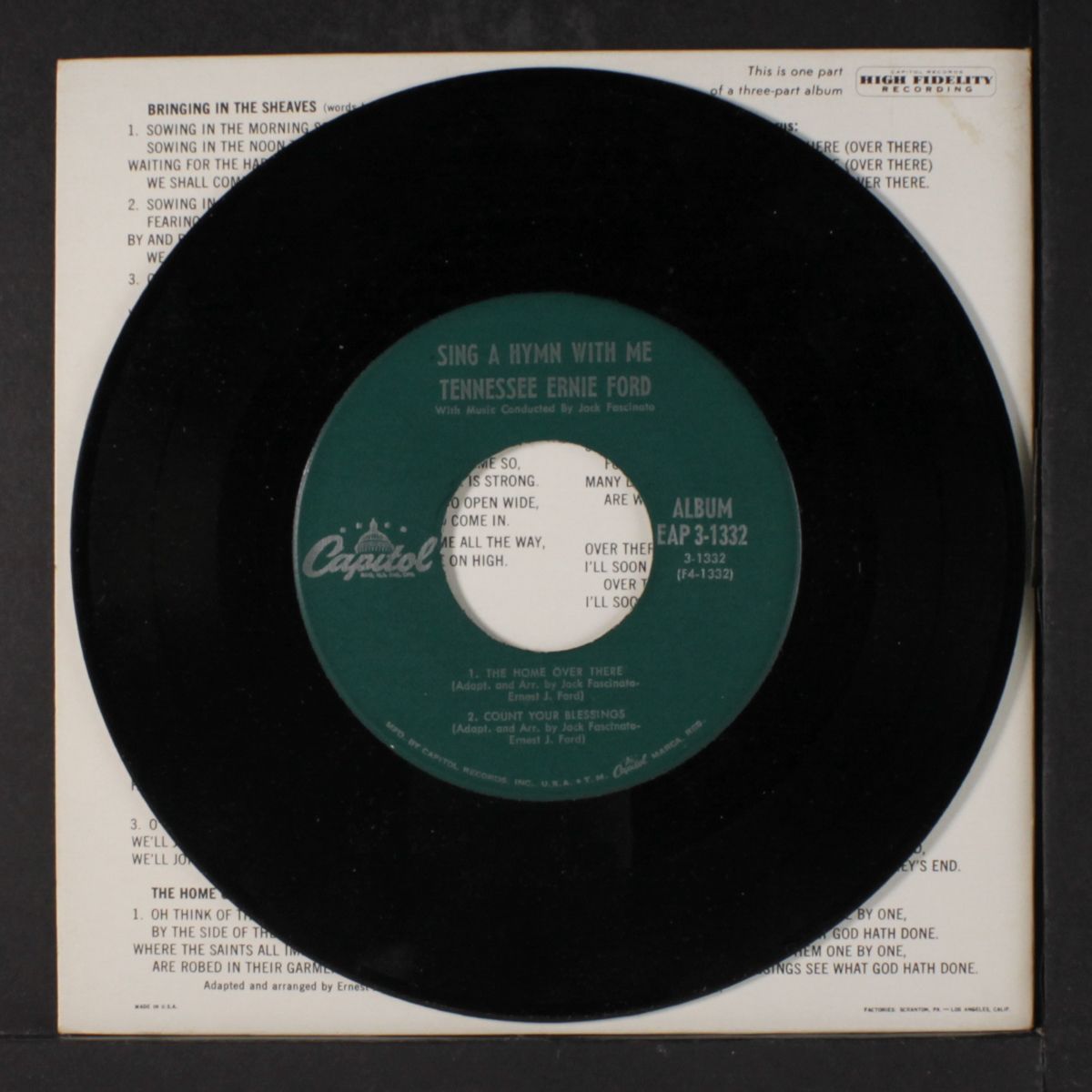 sing a hymn with me, part 3 by TENNESSEE ERNIE FORD
