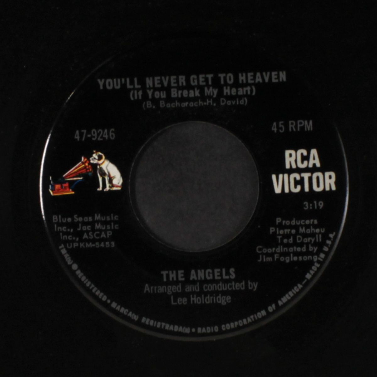 go out and play / you'll never get to heaven by ANGELS