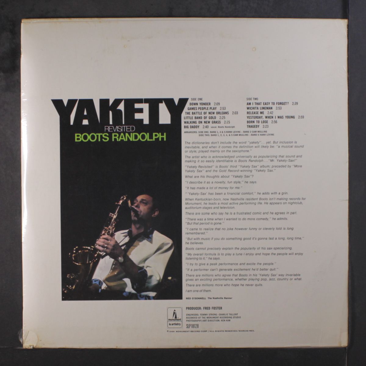 yakety revisited by BOOTS RANDOLPH
