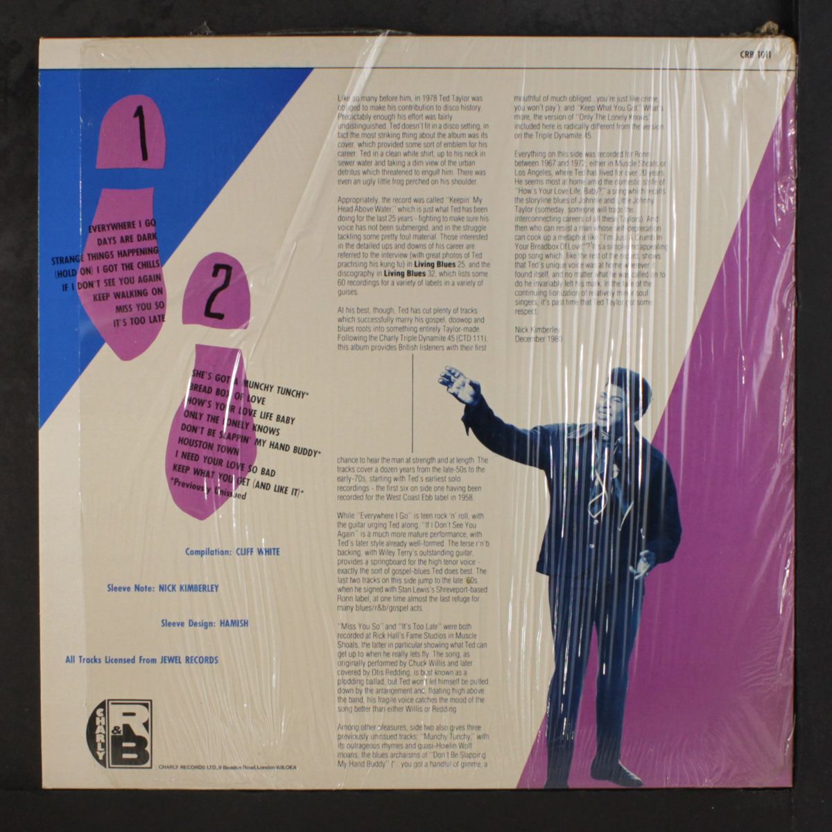 keep walking on by TED TAYLOR