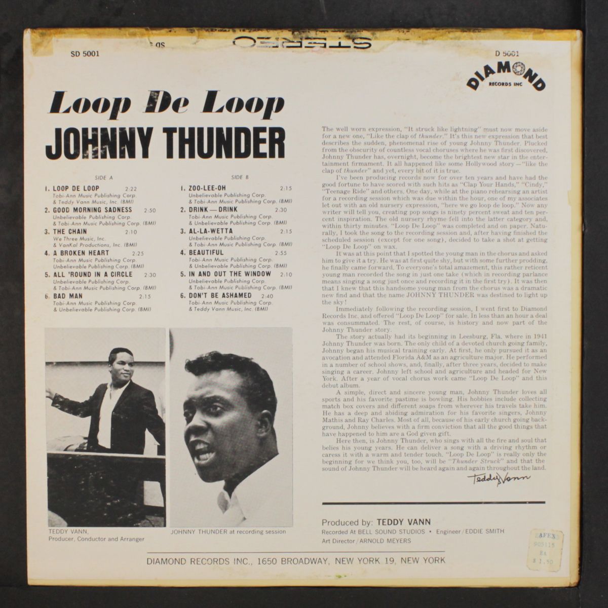 loop de loop by JOHNNY THUNDER