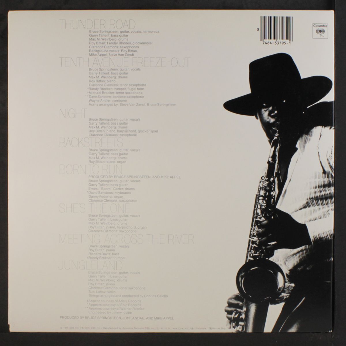 born to run by BRUCE SPRINGSTEEN