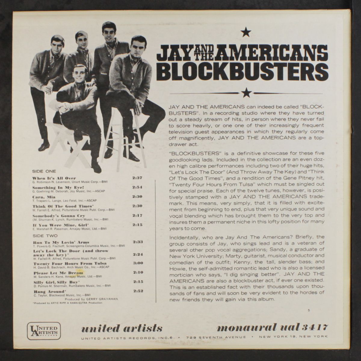 blockbusters by JAY & AMERICANS