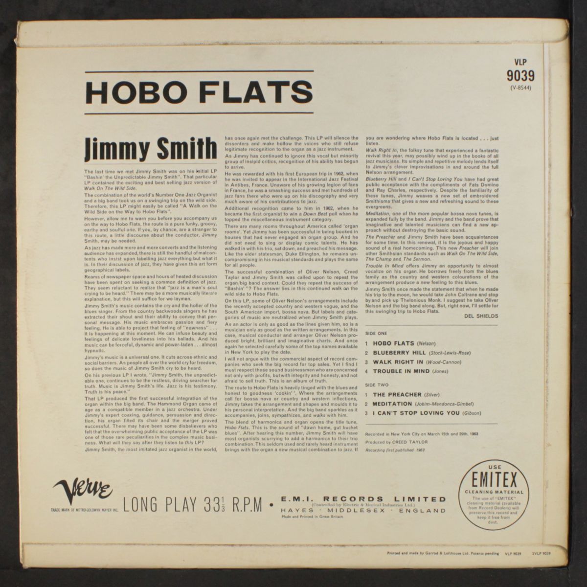 hobo flats by JIMMY SMITH