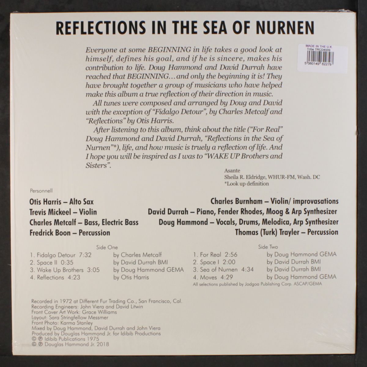 reflections in the sea of nurnen by DOUG HAMMOND