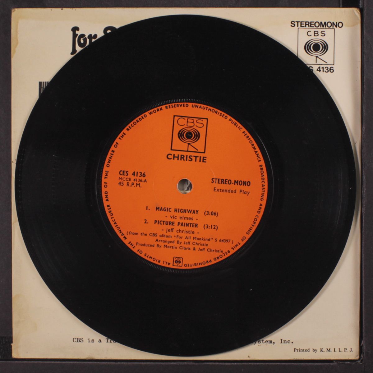 for all mankind ep by CHRISTIE