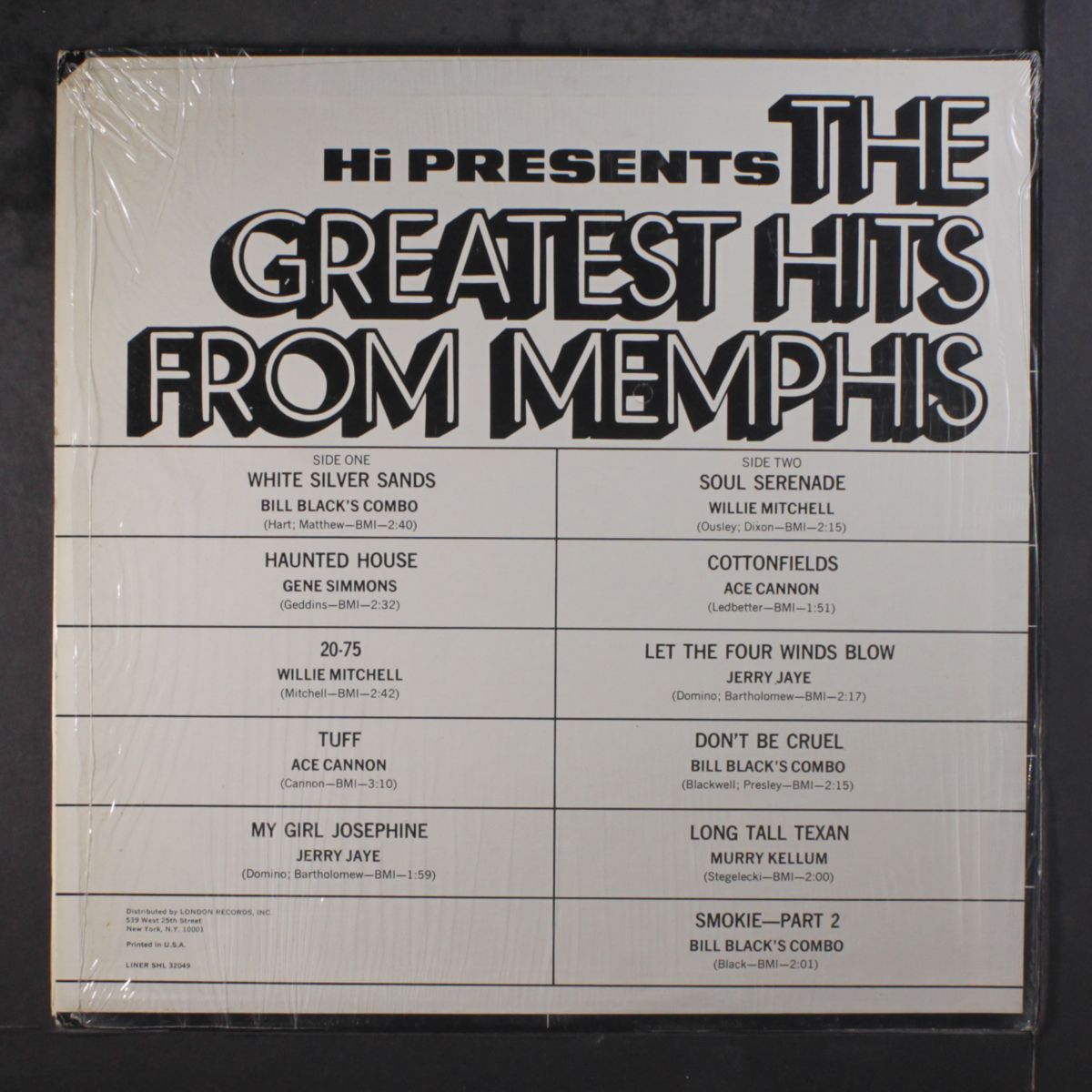 greatest hits from memphis by VARIOUS