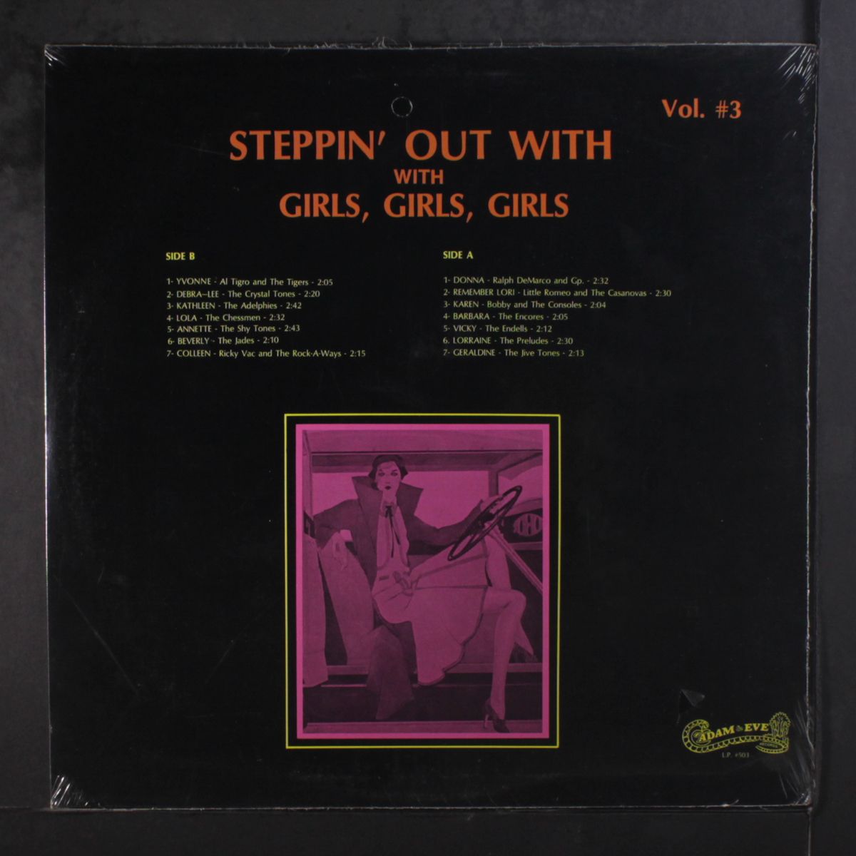 steppin' out with girls, girls, girls, vol. 3 by VARIOUS