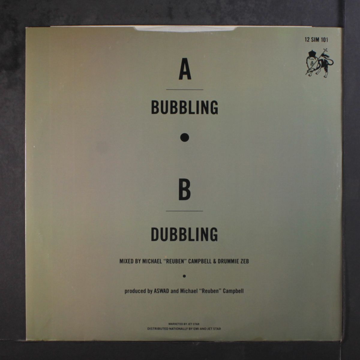 bubbling / dubbling by ASWAD