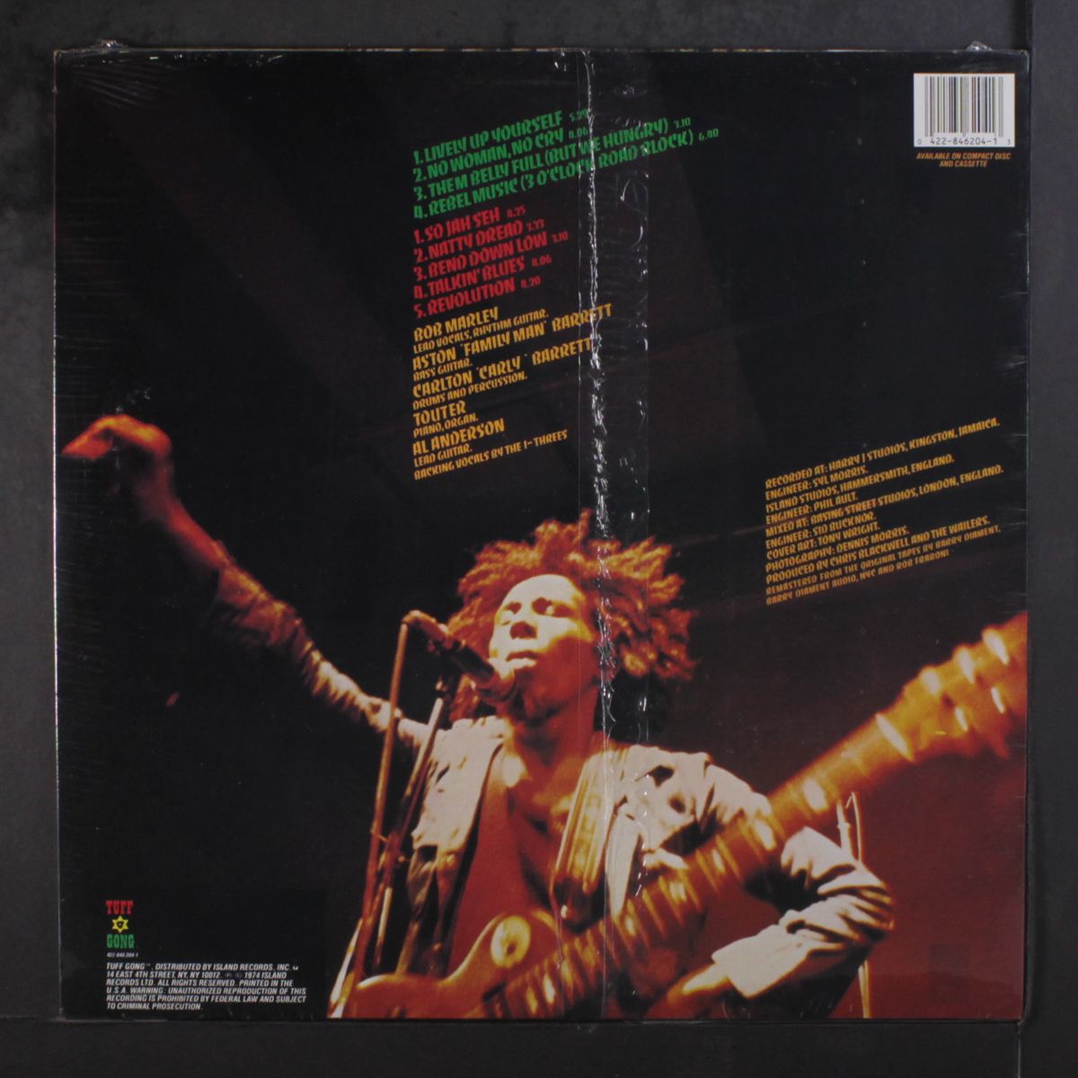 natty dread by BOB MARLEY & WAILERS