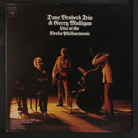 DAVE BRUBECK & GERRY MULLIGAN