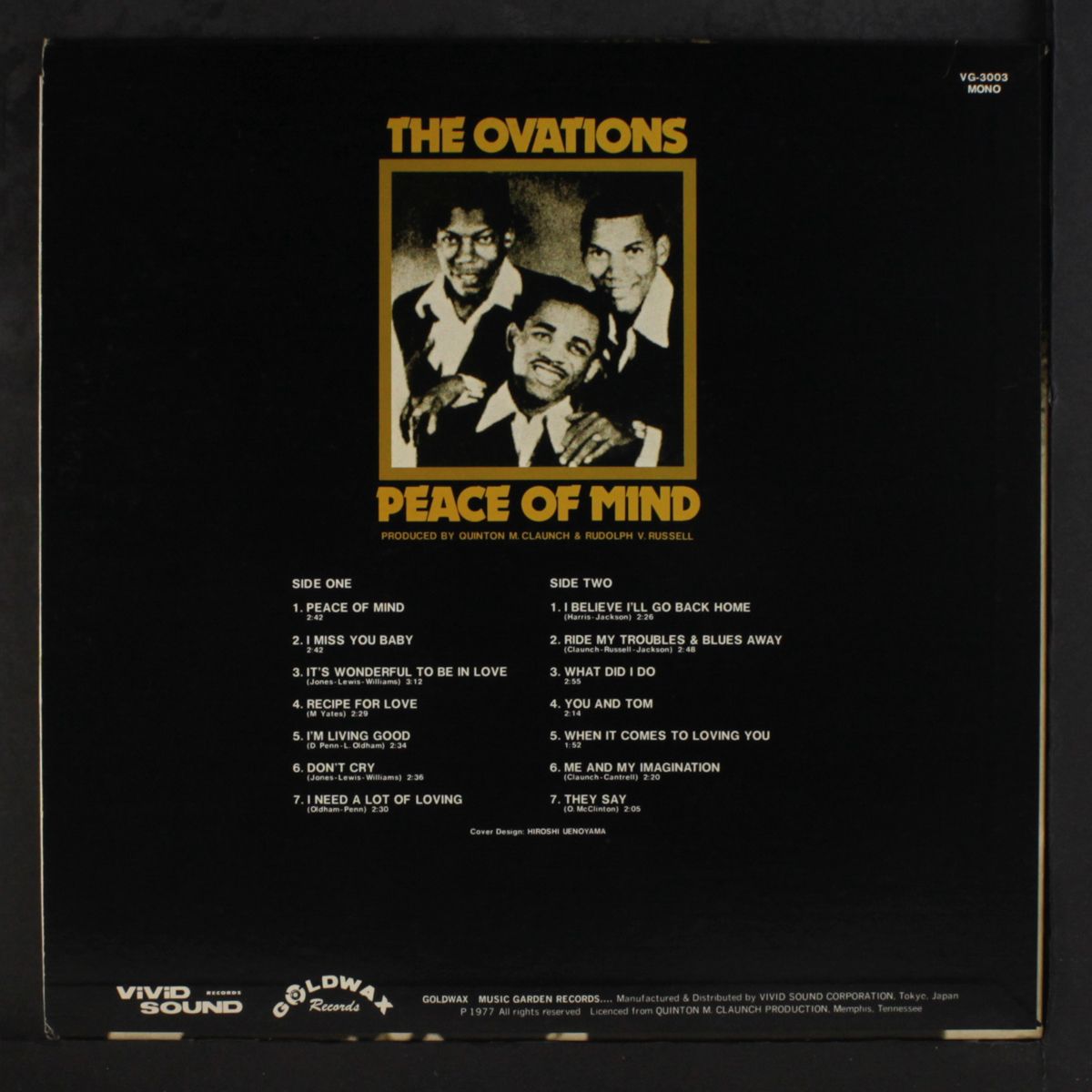 peace of mind by OVATIONS