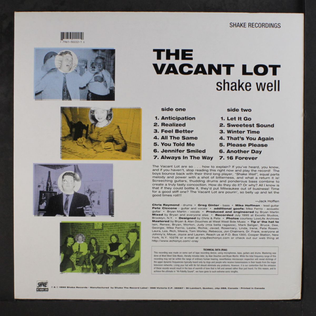 shake well by VACANT LOT