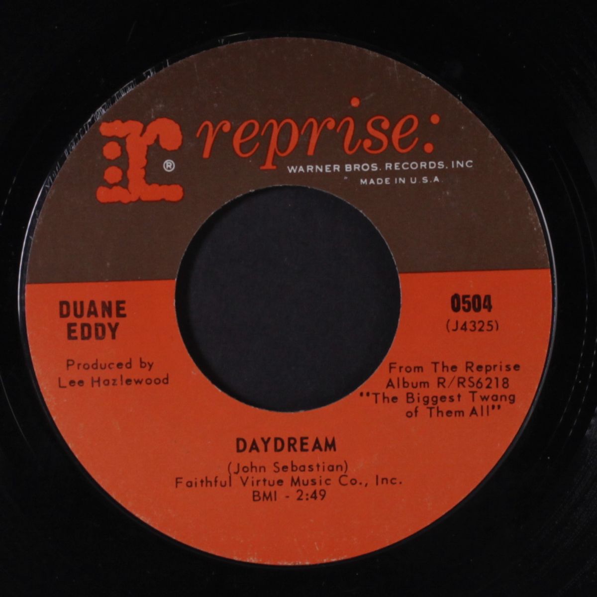 this guitar was made for twangin' / daydream by DUANE EDDY