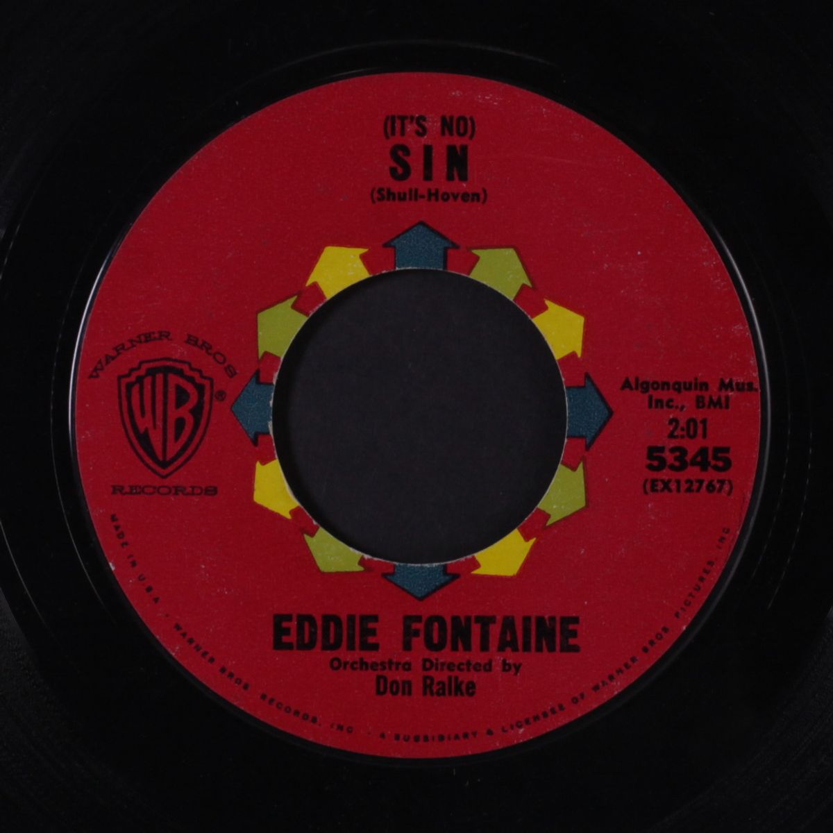 all that i want is you / sin by EDDIE FONTAINE