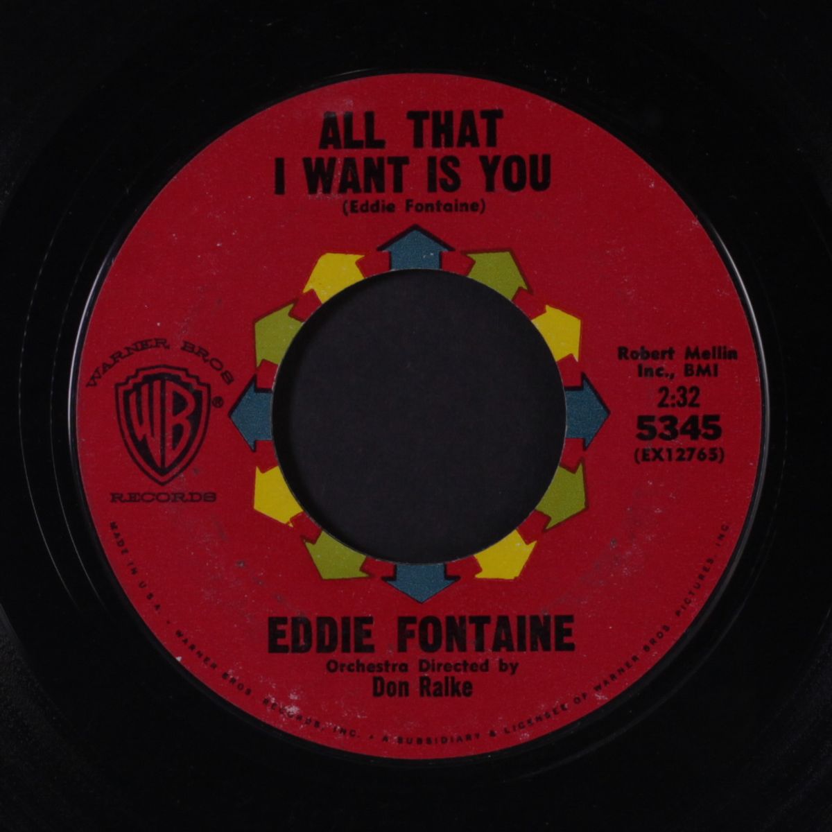 all that i want is you / sin by EDDIE FONTAINE