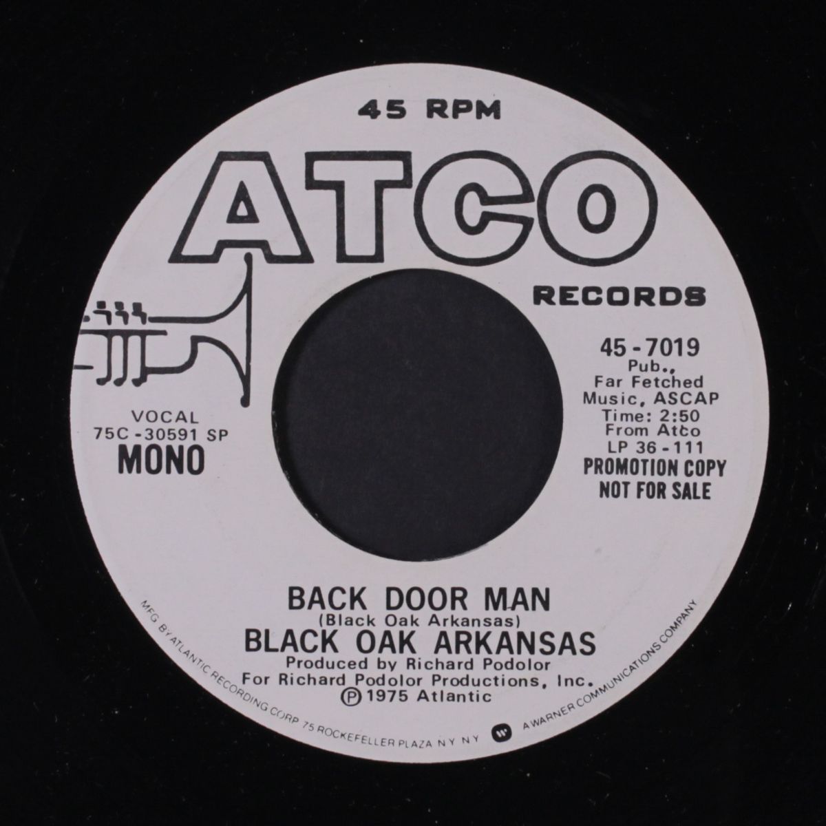 back door man / mono by BLACK OAK ARKANSAS