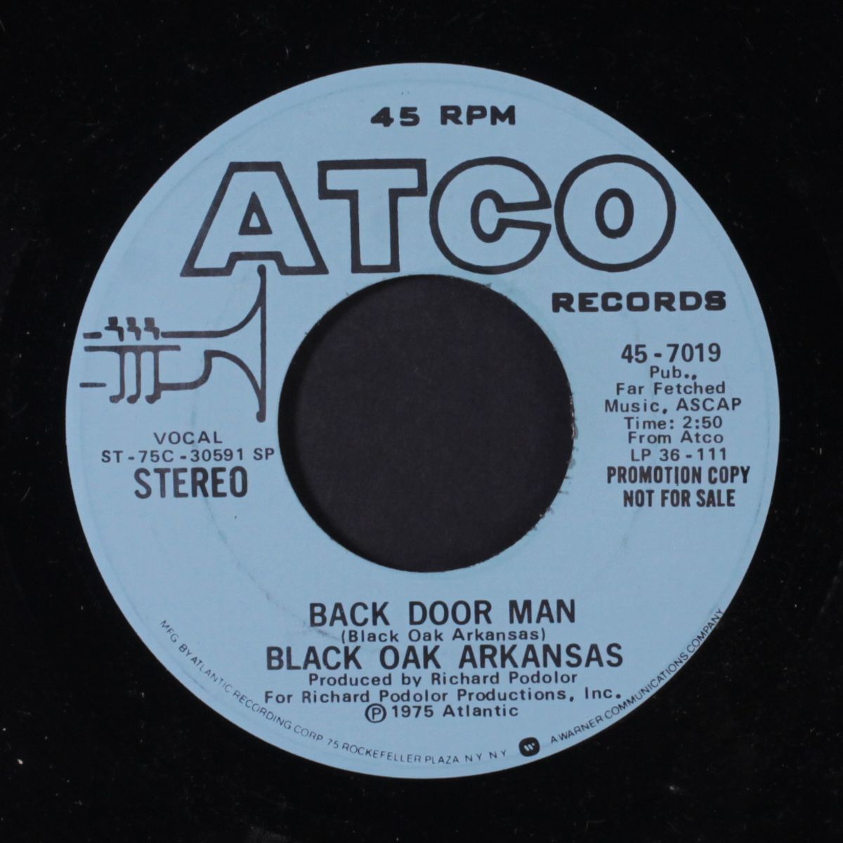 back door man / mono by BLACK OAK ARKANSAS