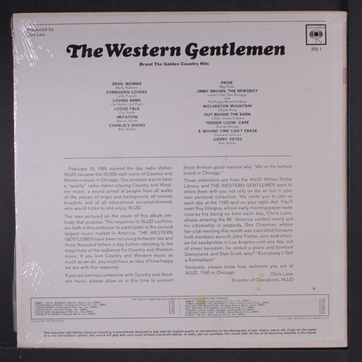 western gentlemen brand the hits by VARIOUS