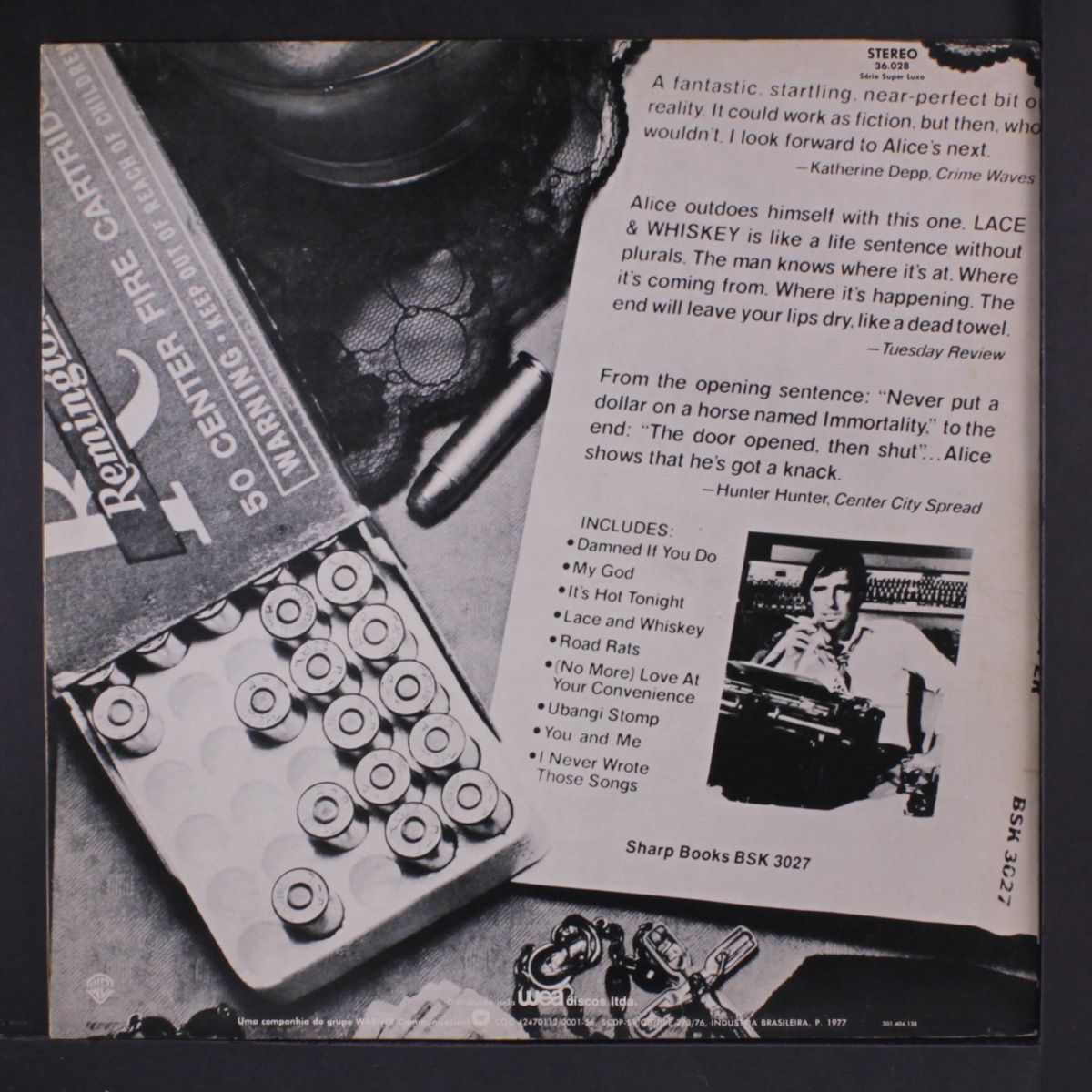 lace and whiskey by ALICE COOPER