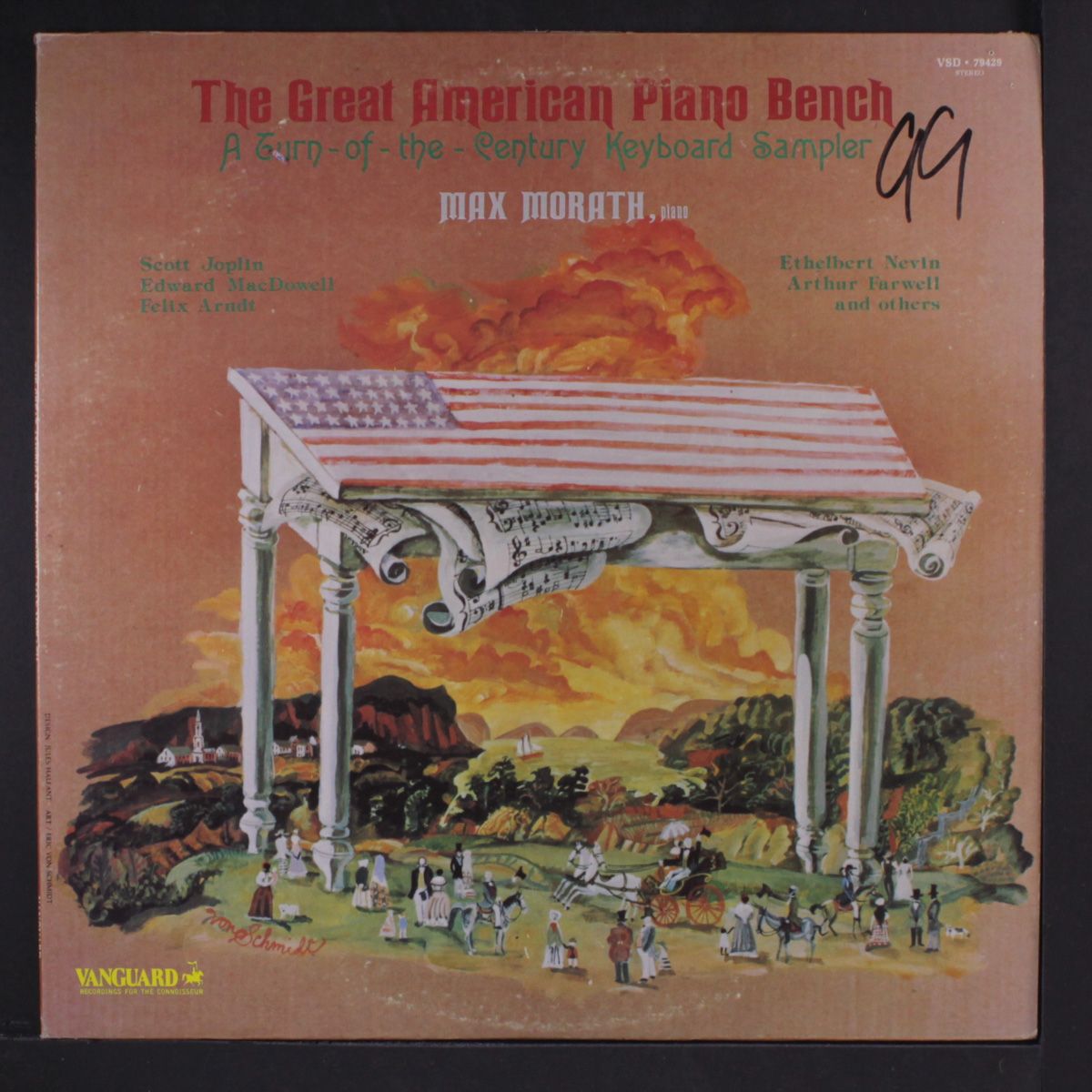 the great american piano bench by MAX MORATH