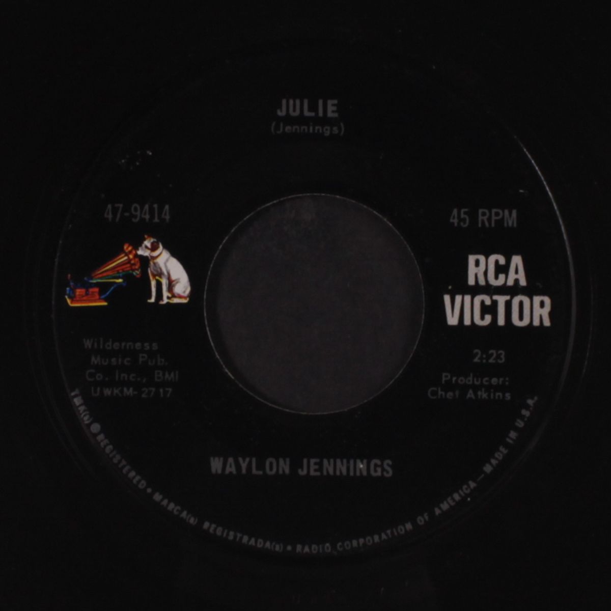 walk on out of my mind / julie by WAYLON JENNINGS