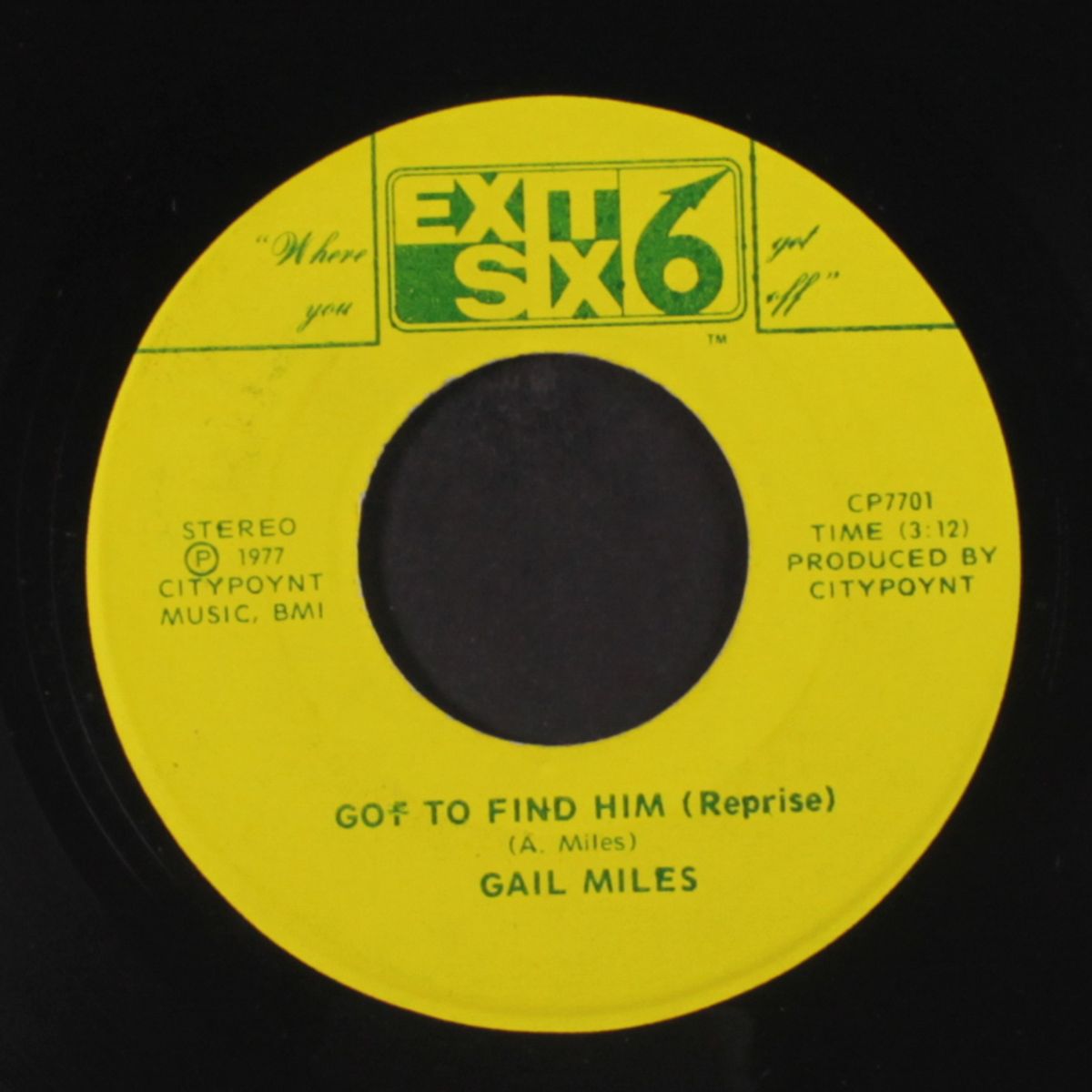 got to find him / reprise by GAIL MILES