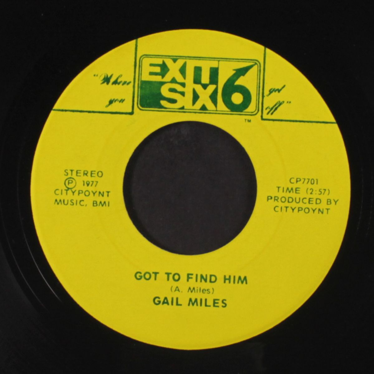 got to find him / reprise by GAIL MILES
