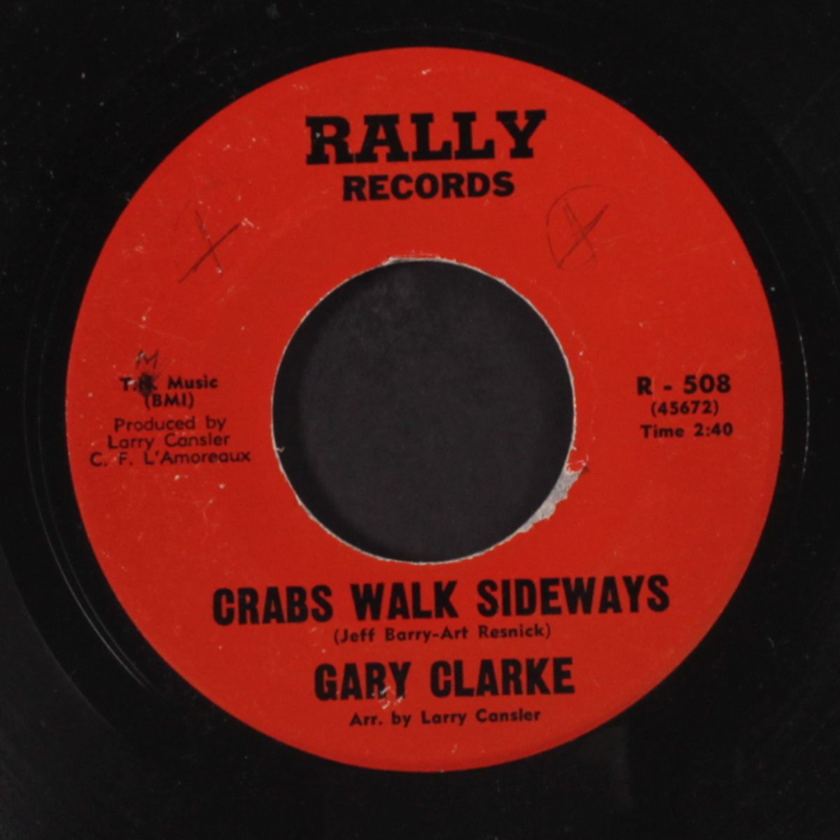 oh, lonesome me / crabs walk sideways by GARY CLARKE