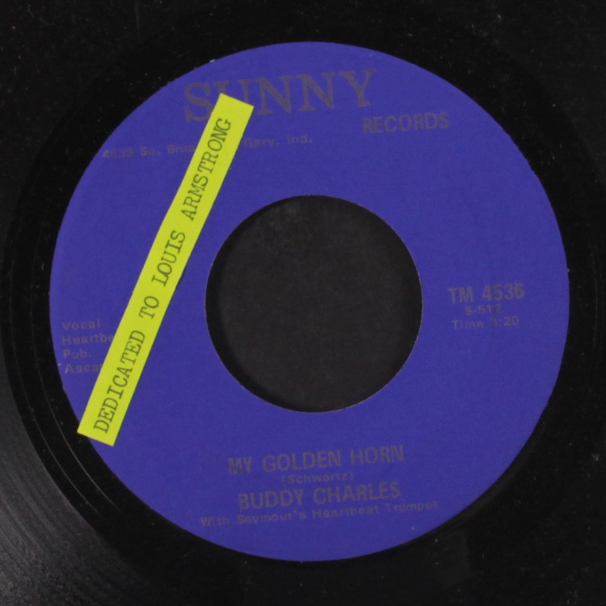 my golden horn / as time goes by by BUDDY CHARLES