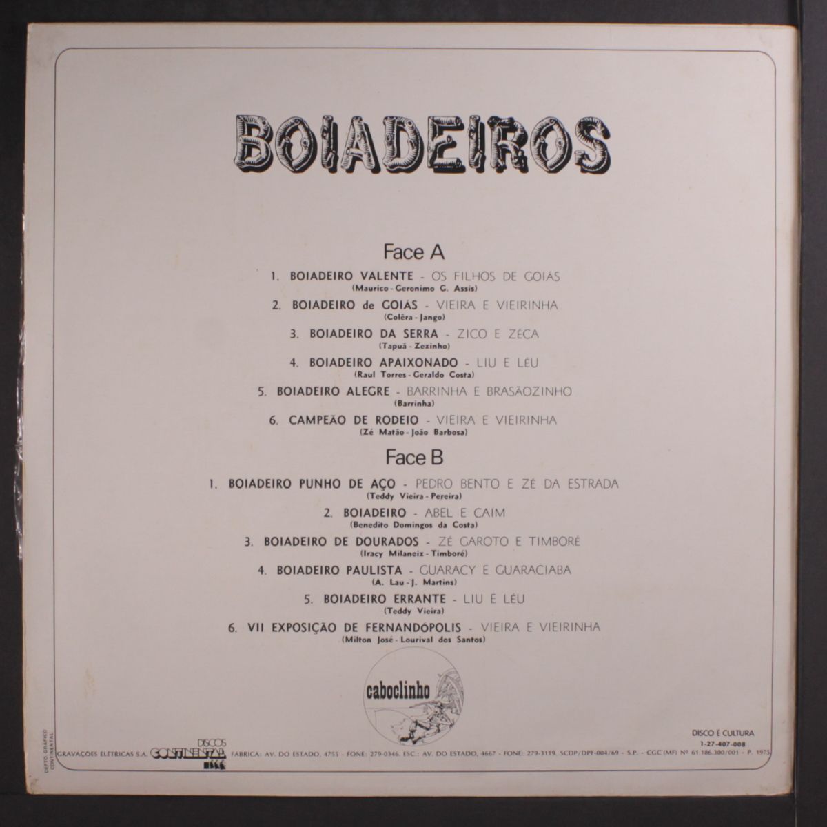 boiadeiros by VARIOUS
